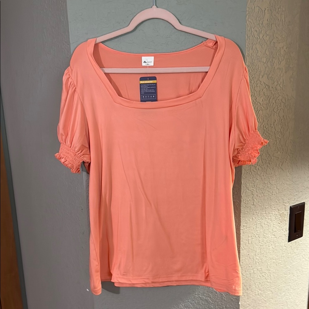 Women's Peach Blouse